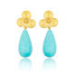 Hittite Turquoise Drop Earrings