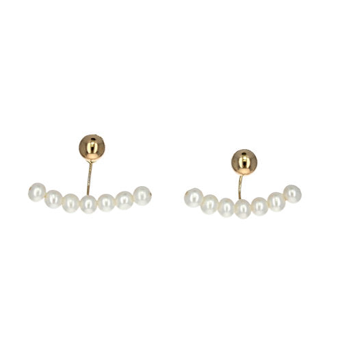 Two way Pearl Earrings