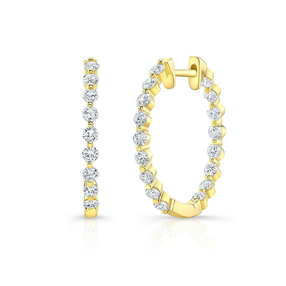Meidium  Premier Diamond Earrings