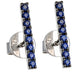 Bar Sapphire Earring