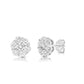 Rosette Cluster Stud Earrings