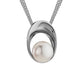 Sterling Silver and Pearl Pendant