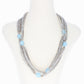 Aquamarine Labradorite Necklace