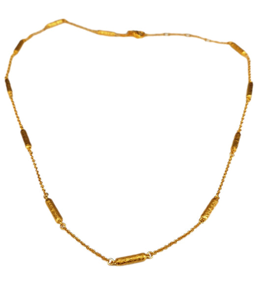 Bar Gold Necklace
