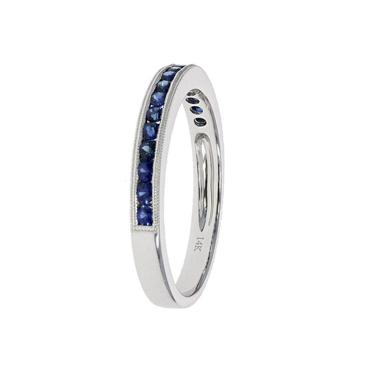 Sapphire White Gold Ring