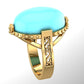 Oval Turquoise Rng