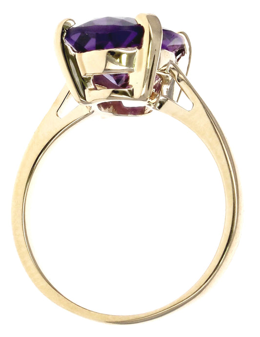 Oval Amethyst Ring