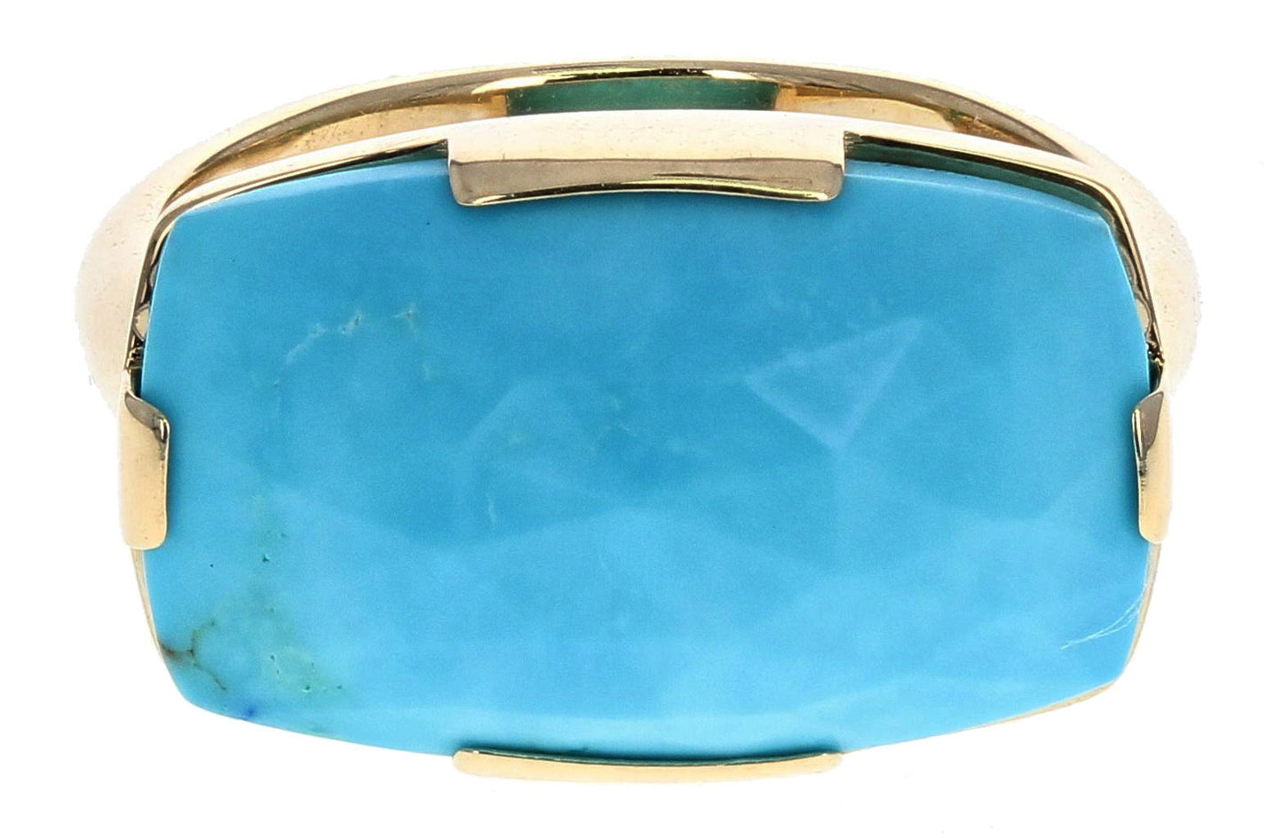 Cushion Turquoise Ring