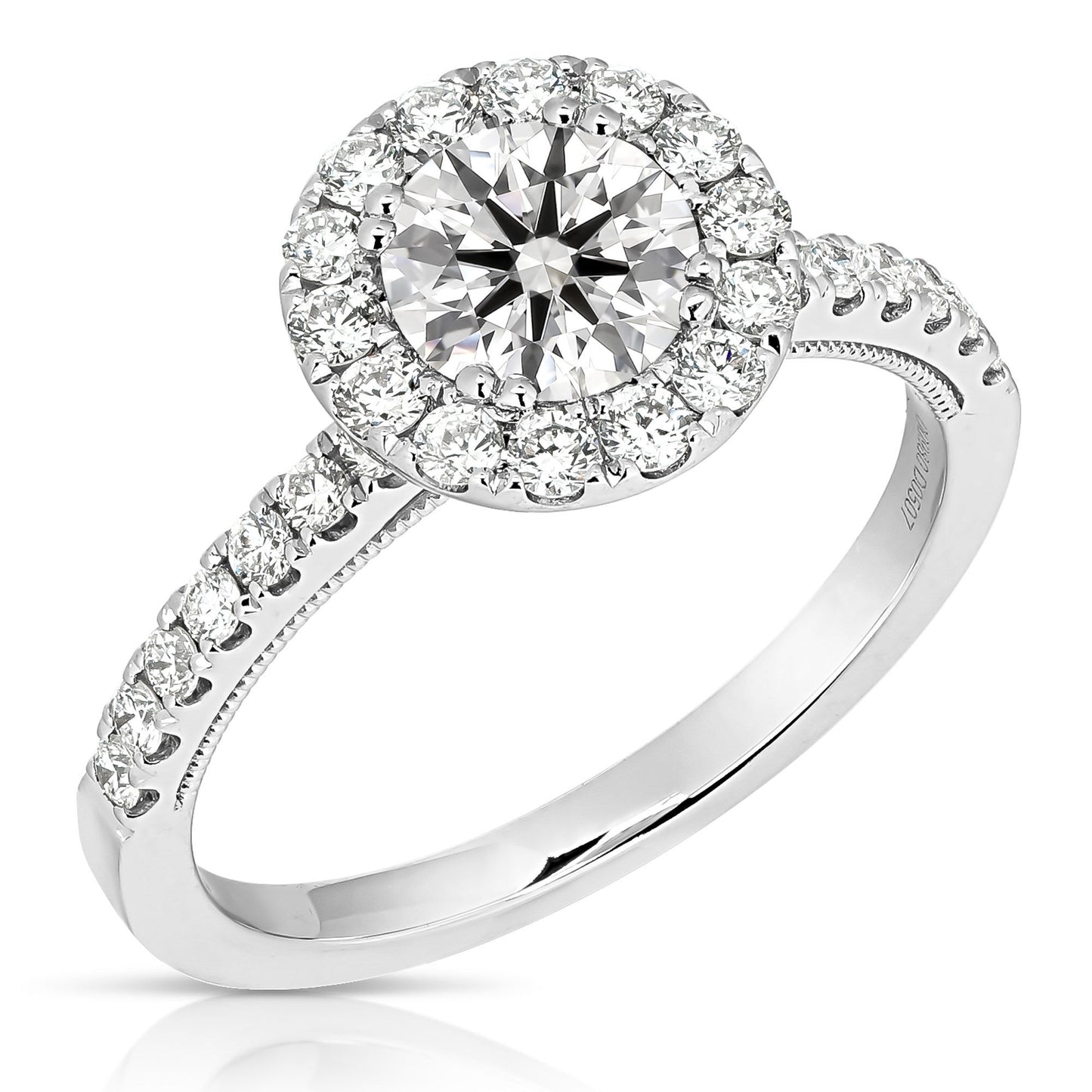 Bezel Prong Engagement Ring