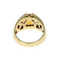 Trillion Citrine Diamond Ring