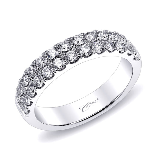 Two Row Diamond Band