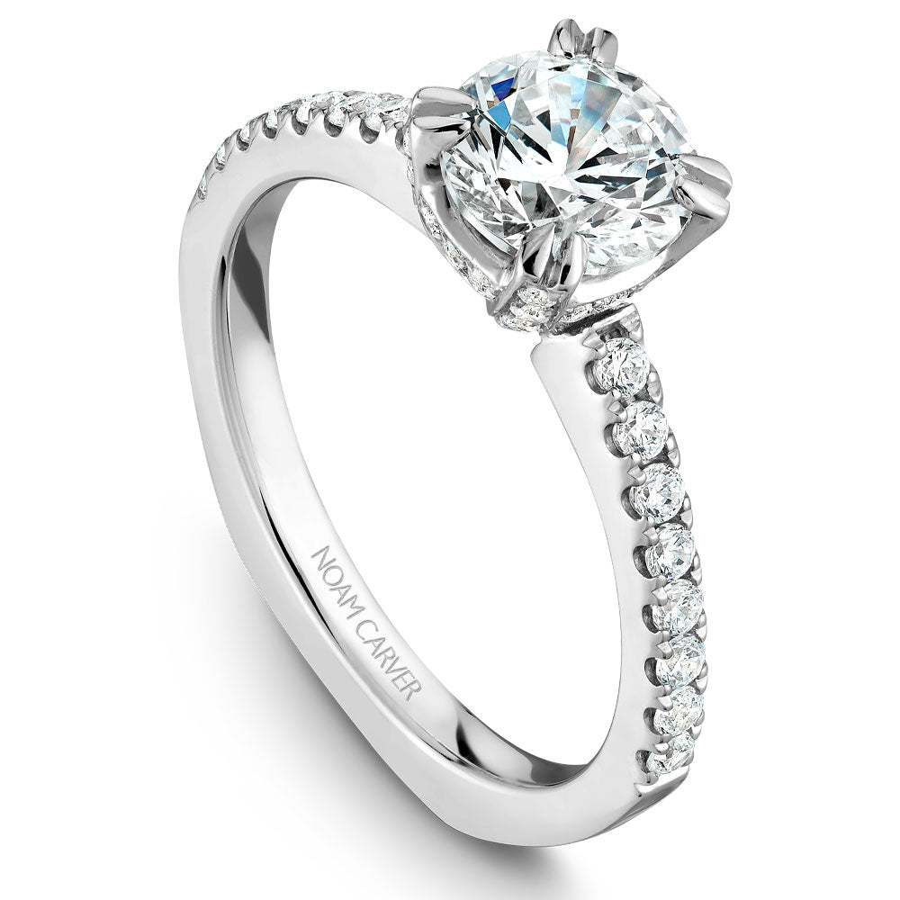 Four Prong Engagement Ring