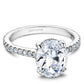 Oval Four Prong Engagement Ring