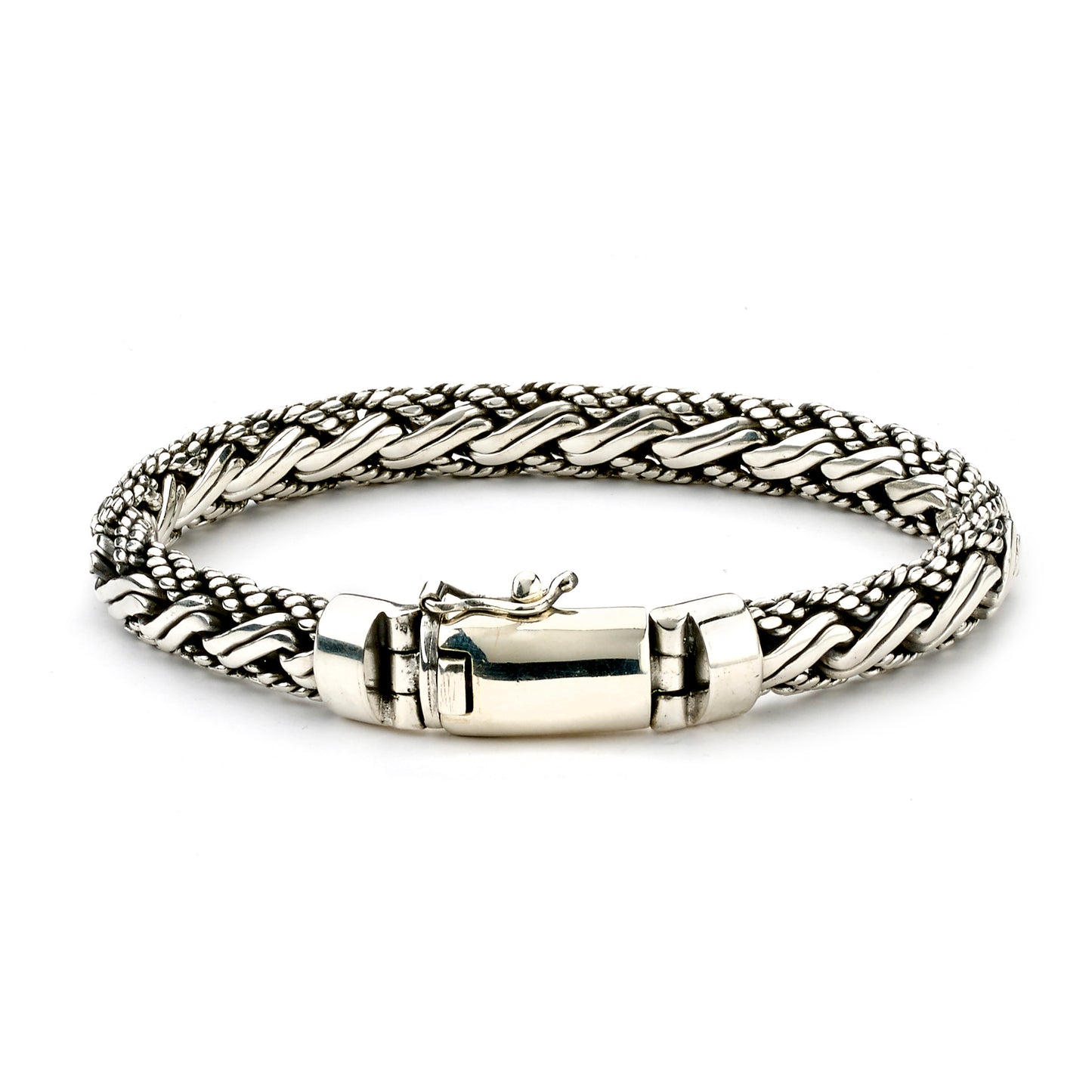 Silver Woven Bracelet