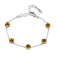 Bali Citrine Station Bracelet