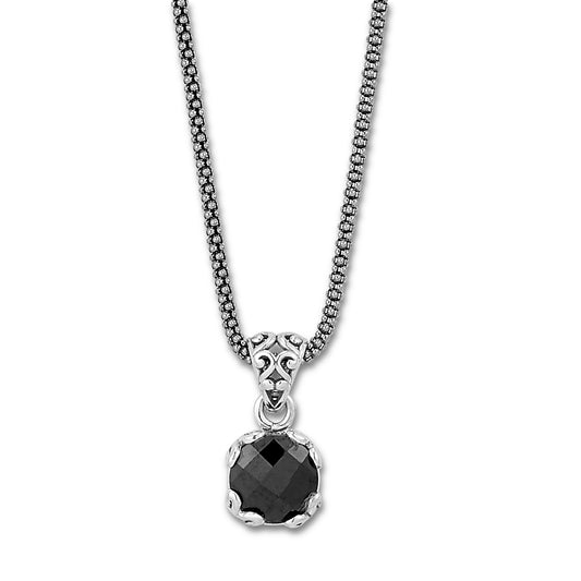 Bali Black Spinel Necklace