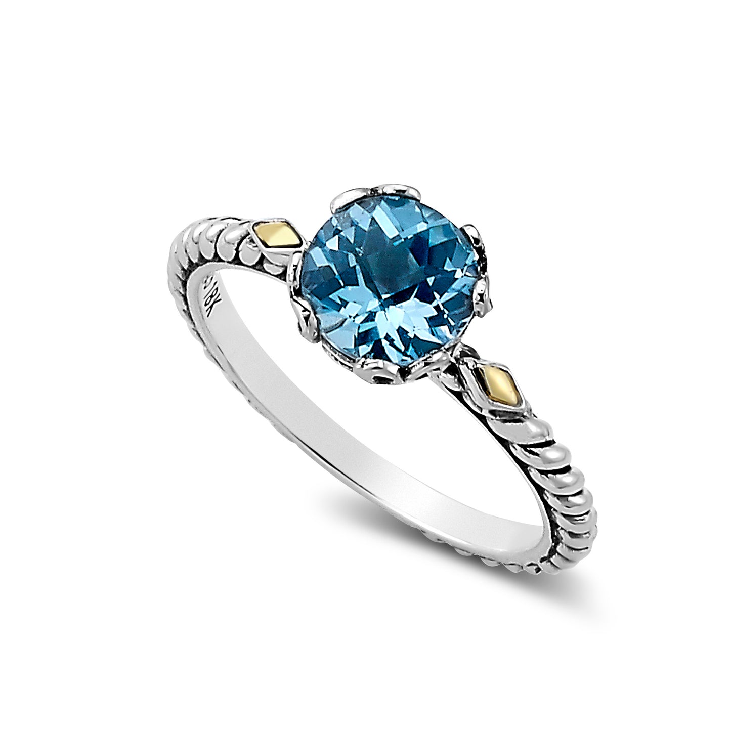 Bali Blue Topaz Ring