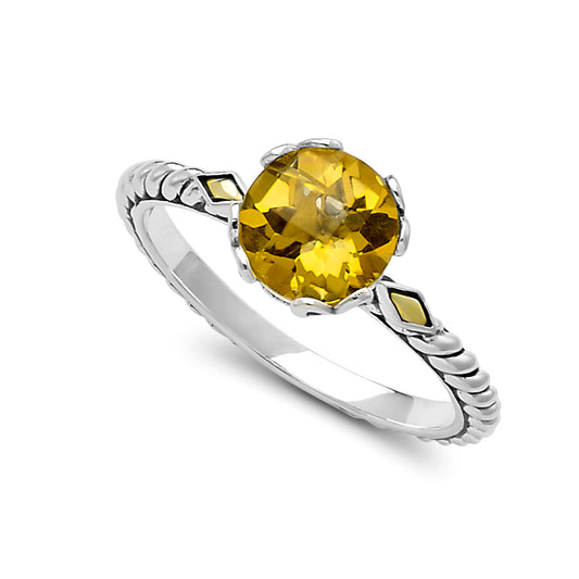 Bali Citrine Ring