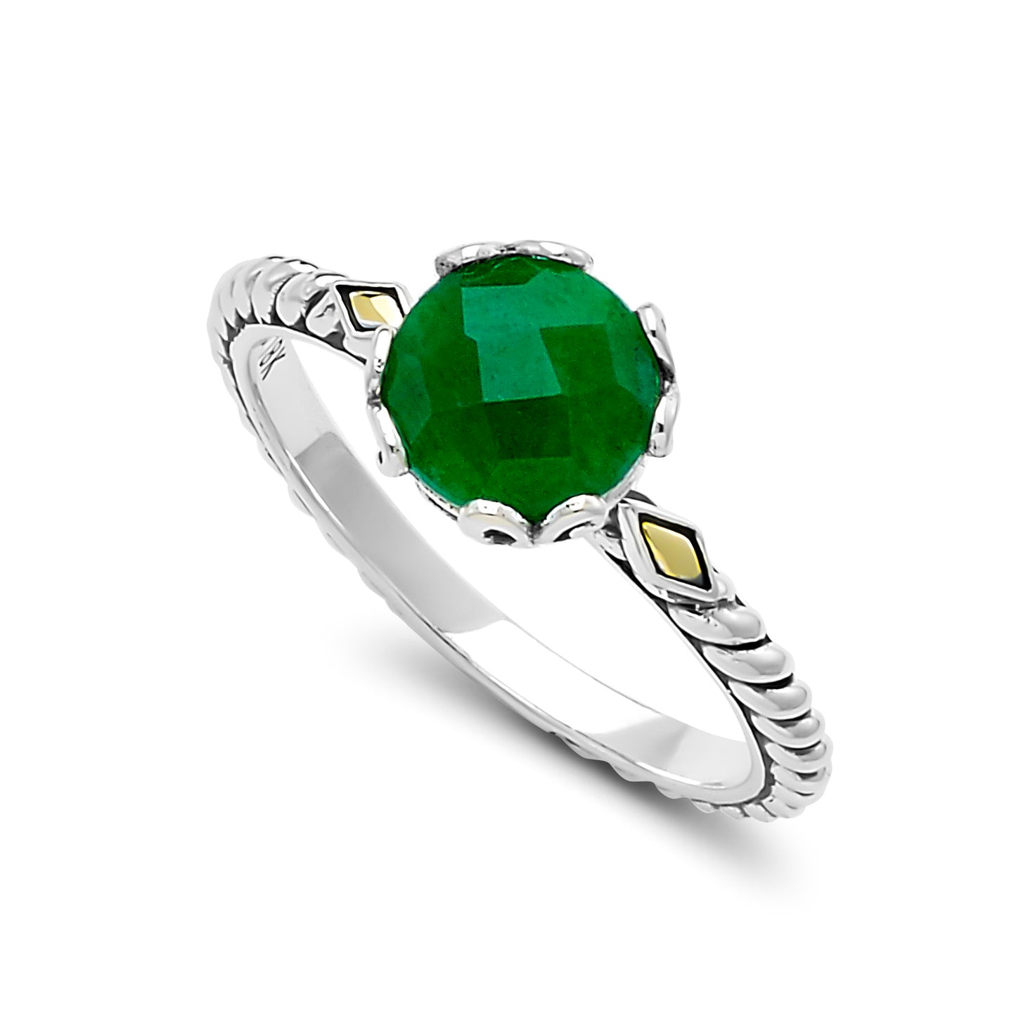 Bali Emerald Ring