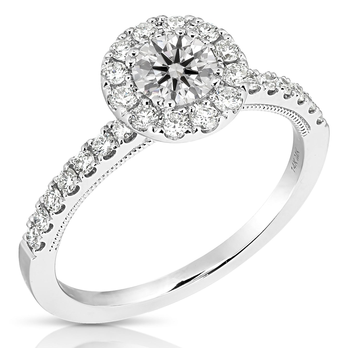 1/2 Ct Rb Complete Engagement Ring