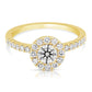 1/2 Ct Rb Complete Engagement Ring